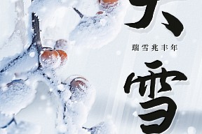 大雪丨风雪知心，流年安暖